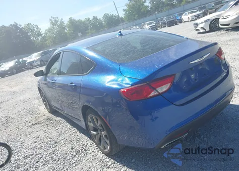 2015 Chrysler 200 S z USA, uszkodzony, nr VIN 1C3CCCBGXFN572600